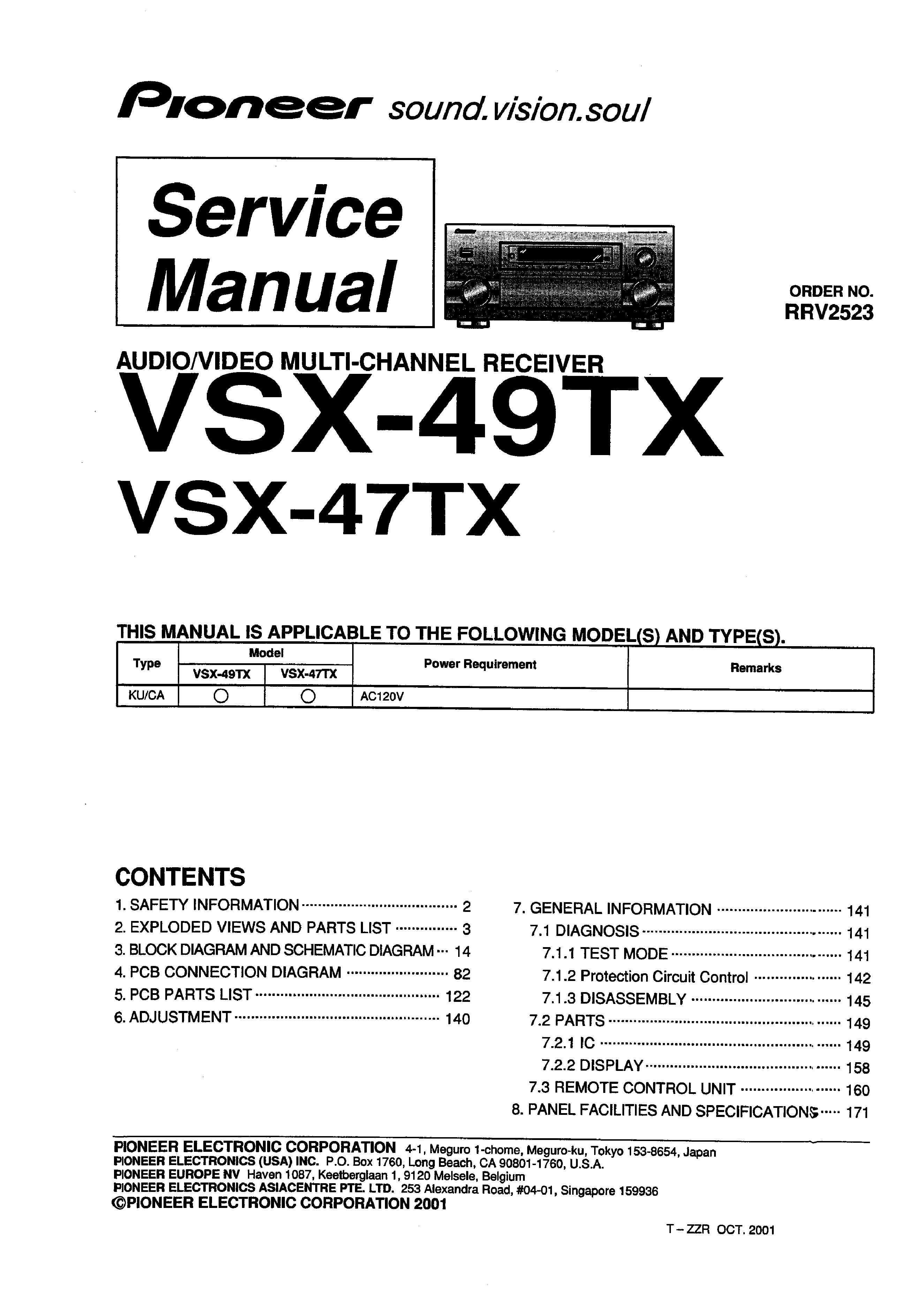 Pioneer Vsx 451 Manual Download